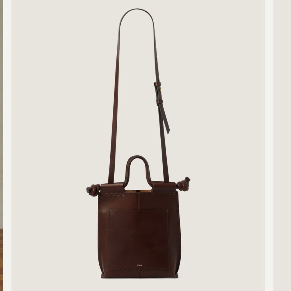 Perfect Soeur Paris hand or crossbody bag.  Brand new and very chic.